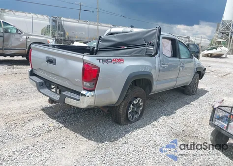 2018 Toyota Tacoma Dbl Cab/Sr/Trdspt/Or/Pro from USA, damaged, VIN 3TMCZ5AN7JM137414